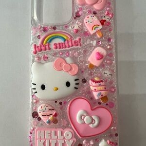 iPhone 13 Pro Max Case Hello Kitty Pink Phone Case Custom Made